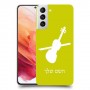 כינור כיסוי מגן קשיח בעיצוב אישי עם השם שלך ל Samsung Galaxy S21 5G יחידה אחת סקרין מובייל