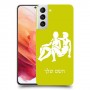 תאומים כיסוי מגן קשיח בעיצוב אישי עם השם שלך ל Samsung Galaxy S21 5G יחידה אחת סקרין מובייל