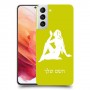 בתולה כיסוי מגן קשיח בעיצוב אישי עם השם שלך ל Samsung Galaxy S21 5G יחידה אחת סקרין מובייל