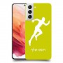 רץ כיסוי מגן קשיח בעיצוב אישי עם השם שלך ל Samsung Galaxy S21 5G יחידה אחת סקרין מובייל