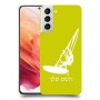 גלישת מפרש כיסוי מגן קשיח בעיצוב אישי עם השם שלך ל Samsung Galaxy S21 5G יחידה אחת סקרין מובייל