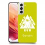 טריאתלון כיסוי מגן קשיח בעיצוב אישי עם השם שלך ל Samsung Galaxy S21 5G יחידה אחת סקרין מובייל