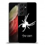 עכביש כיסוי מגן קשיח בעיצוב אישי עם השם שלך ל Samsung Galaxy S21 Ultra 5G יחידה אחת סקרין מובייל