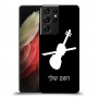 כינור כיסוי מגן קשיח בעיצוב אישי עם השם שלך ל Samsung Galaxy S21 Ultra 5G יחידה אחת סקרין מובייל