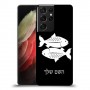 דגים כיסוי מגן קשיח בעיצוב אישי עם השם שלך ל Samsung Galaxy S21 Ultra 5G יחידה אחת סקרין מובייל