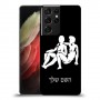 תאומים כיסוי מגן קשיח בעיצוב אישי עם השם שלך ל Samsung Galaxy S21 Ultra 5G יחידה אחת סקרין מובייל