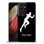 רץ כיסוי מגן קשיח בעיצוב אישי עם השם שלך ל Samsung Galaxy S21 Ultra 5G יחידה אחת סקרין מובייל