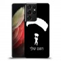 צניחה חופשית כיסוי מגן קשיח בעיצוב אישי עם השם שלך ל Samsung Galaxy S21 Ultra 5G יחידה אחת סקרין מובייל