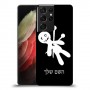 וודו כיסוי מגן קשיח בעיצוב אישי עם השם שלך ל Samsung Galaxy S21 Ultra 5G יחידה אחת סקרין מובייל