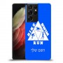 טריאתלון כיסוי מגן קשיח בעיצוב אישי עם השם שלך ל Samsung Galaxy S21 Ultra 5G יחידה אחת סקרין מובייל