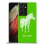 זברה כיסוי מגן קשיח בעיצוב אישי עם השם שלך ל Samsung Galaxy S21 Ultra 5G יחידה אחת סקרין מובייל