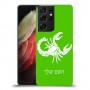 עקרב כיסוי מגן קשיח בעיצוב אישי עם השם שלך ל Samsung Galaxy S21 Ultra 5G יחידה אחת סקרין מובייל