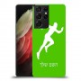 רץ כיסוי מגן קשיח בעיצוב אישי עם השם שלך ל Samsung Galaxy S21 Ultra 5G יחידה אחת סקרין מובייל