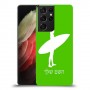 גלישה כיסוי מגן קשיח בעיצוב אישי עם השם שלך ל Samsung Galaxy S21 Ultra 5G יחידה אחת סקרין מובייל
