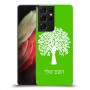 עץ כיסוי מגן קשיח בעיצוב אישי עם השם שלך ל Samsung Galaxy S21 Ultra 5G יחידה אחת סקרין מובייל