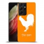 תרנגול כיסוי מגן קשיח בעיצוב אישי עם השם שלך ל Samsung Galaxy S21 Ultra 5G יחידה אחת סקרין מובייל