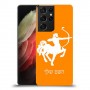 קשת כיסוי מגן קשיח בעיצוב אישי עם השם שלך ל Samsung Galaxy S21 Ultra 5G יחידה אחת סקרין מובייל