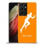 רץ כיסוי מגן קשיח בעיצוב אישי עם השם שלך ל Samsung Galaxy S21 Ultra 5G יחידה אחת סקרין מובייל