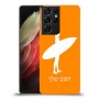 גלישה כיסוי מגן קשיח בעיצוב אישי עם השם שלך ל Samsung Galaxy S21 Ultra 5G יחידה אחת סקרין מובייל