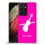 כינור כיסוי מגן קשיח בעיצוב אישי עם השם שלך ל Samsung Galaxy S21 Ultra 5G יחידה אחת סקרין מובייל