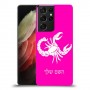 עקרב כיסוי מגן קשיח בעיצוב אישי עם השם שלך ל Samsung Galaxy S21 Ultra 5G יחידה אחת סקרין מובייל