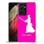 סמוראי כיסוי מגן קשיח בעיצוב אישי עם השם שלך ל Samsung Galaxy S21 Ultra 5G יחידה אחת סקרין מובייל