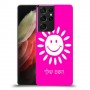 שמש כיסוי מגן קשיח בעיצוב אישי עם השם שלך ל Samsung Galaxy S21 Ultra 5G יחידה אחת סקרין מובייל