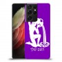 דלי כיסוי מגן קשיח בעיצוב אישי עם השם שלך ל Samsung Galaxy S21 Ultra 5G יחידה אחת סקרין מובייל