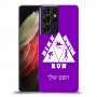 טריאתלון כיסוי מגן קשיח בעיצוב אישי עם השם שלך ל Samsung Galaxy S21 Ultra 5G יחידה אחת סקרין מובייל