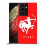 קשת כיסוי מגן קשיח בעיצוב אישי עם השם שלך ל Samsung Galaxy S21 Ultra 5G יחידה אחת סקרין מובייל