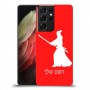 סמוראי כיסוי מגן קשיח בעיצוב אישי עם השם שלך ל Samsung Galaxy S21 Ultra 5G יחידה אחת סקרין מובייל