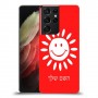 שמש כיסוי מגן קשיח בעיצוב אישי עם השם שלך ל Samsung Galaxy S21 Ultra 5G יחידה אחת סקרין מובייל