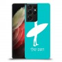 גלישה כיסוי מגן קשיח בעיצוב אישי עם השם שלך ל Samsung Galaxy S21 Ultra 5G יחידה אחת סקרין מובייל