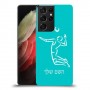 שחקן כדורעף כיסוי מגן קשיח בעיצוב אישי עם השם שלך ל Samsung Galaxy S21 Ultra 5G יחידה אחת סקרין מובייל