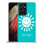 שמש כיסוי מגן קשיח בעיצוב אישי עם השם שלך ל Samsung Galaxy S21 Ultra 5G יחידה אחת סקרין מובייל