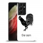 תרנגול כיסוי מגן קשיח בעיצוב אישי עם השם שלך ל Samsung Galaxy S21 Ultra 5G יחידה אחת סקרין מובייל