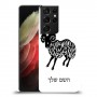 טלה כיסוי מגן קשיח בעיצוב אישי עם השם שלך ל Samsung Galaxy S21 Ultra 5G יחידה אחת סקרין מובייל