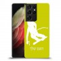 סקִי כיסוי מגן קשיח בעיצוב אישי עם השם שלך ל Samsung Galaxy S21 Ultra 5G יחידה אחת סקרין מובייל