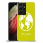 עולם כיסוי מגן קשיח בעיצוב אישי עם השם שלך ל Samsung Galaxy S21 Ultra 5G יחידה אחת סקרין מובייל