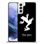 צפרדע טרופית כיסוי מגן קשיח בעיצוב אישי עם השם שלך ל Samsung Galaxy S21+ 5G יחידה אחת סקרין מובייל
