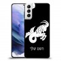 גדי כיסוי מגן קשיח בעיצוב אישי עם השם שלך ל Samsung Galaxy S21+ 5G יחידה אחת סקרין מובייל