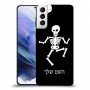 שלד כיסוי מגן קשיח בעיצוב אישי עם השם שלך ל Samsung Galaxy S21+ 5G יחידה אחת סקרין מובייל