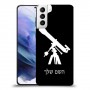 טלסקופ כיסוי מגן קשיח בעיצוב אישי עם השם שלך ל Samsung Galaxy S21+ 5G יחידה אחת סקרין מובייל