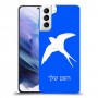 ציפור לבלוע כיסוי מגן קשיח בעיצוב אישי עם השם שלך ל Samsung Galaxy S21+ 5G יחידה אחת סקרין מובייל