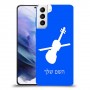 כינור כיסוי מגן קשיח בעיצוב אישי עם השם שלך ל Samsung Galaxy S21+ 5G יחידה אחת סקרין מובייל