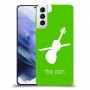 כינור כיסוי מגן קשיח בעיצוב אישי עם השם שלך ל Samsung Galaxy S21+ 5G יחידה אחת סקרין מובייל