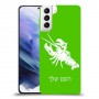 סרטן כיסוי מגן קשיח בעיצוב אישי עם השם שלך ל Samsung Galaxy S21+ 5G יחידה אחת סקרין מובייל