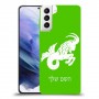 גדי כיסוי מגן קשיח בעיצוב אישי עם השם שלך ל Samsung Galaxy S21+ 5G יחידה אחת סקרין מובייל
