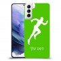 רץ כיסוי מגן קשיח בעיצוב אישי עם השם שלך ל Samsung Galaxy S21+ 5G יחידה אחת סקרין מובייל