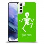 שלד כיסוי מגן קשיח בעיצוב אישי עם השם שלך ל Samsung Galaxy S21+ 5G יחידה אחת סקרין מובייל